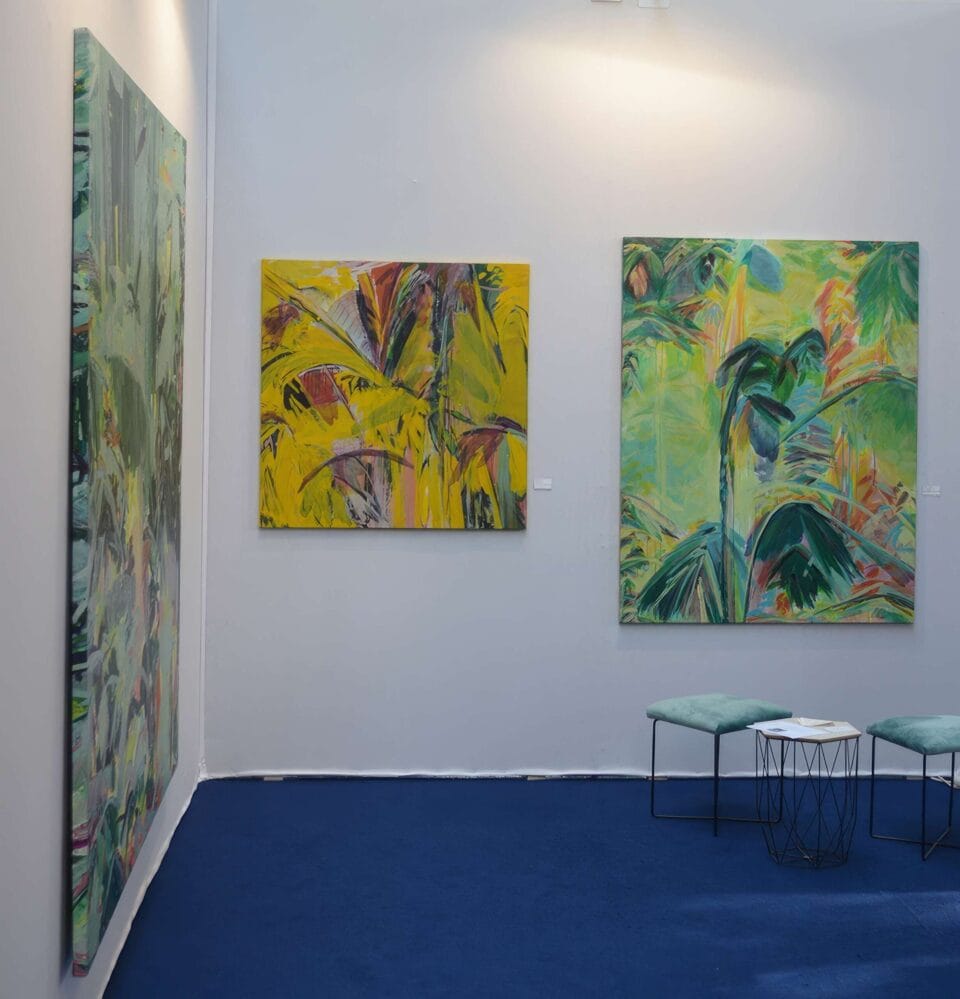 2018, YIA art fair avec la Galerie ALG, le carreau du temple, Paris 2