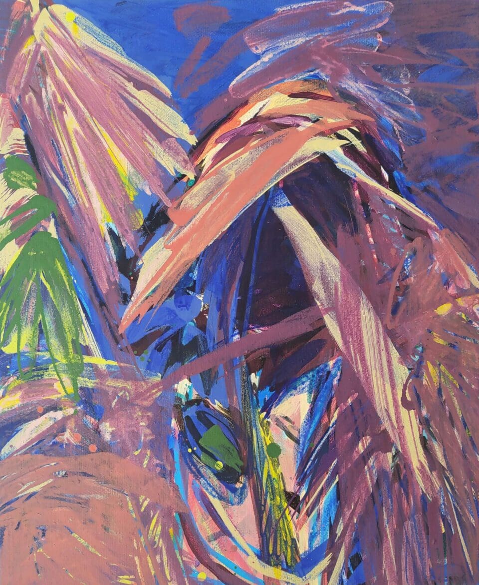 Birdsoul, 2020, acrylique sur toile, 60x50 cm