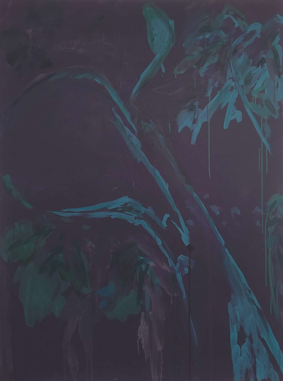 Nadir, 2021, acrylique sur toile, 160x120 cm, collection particulière